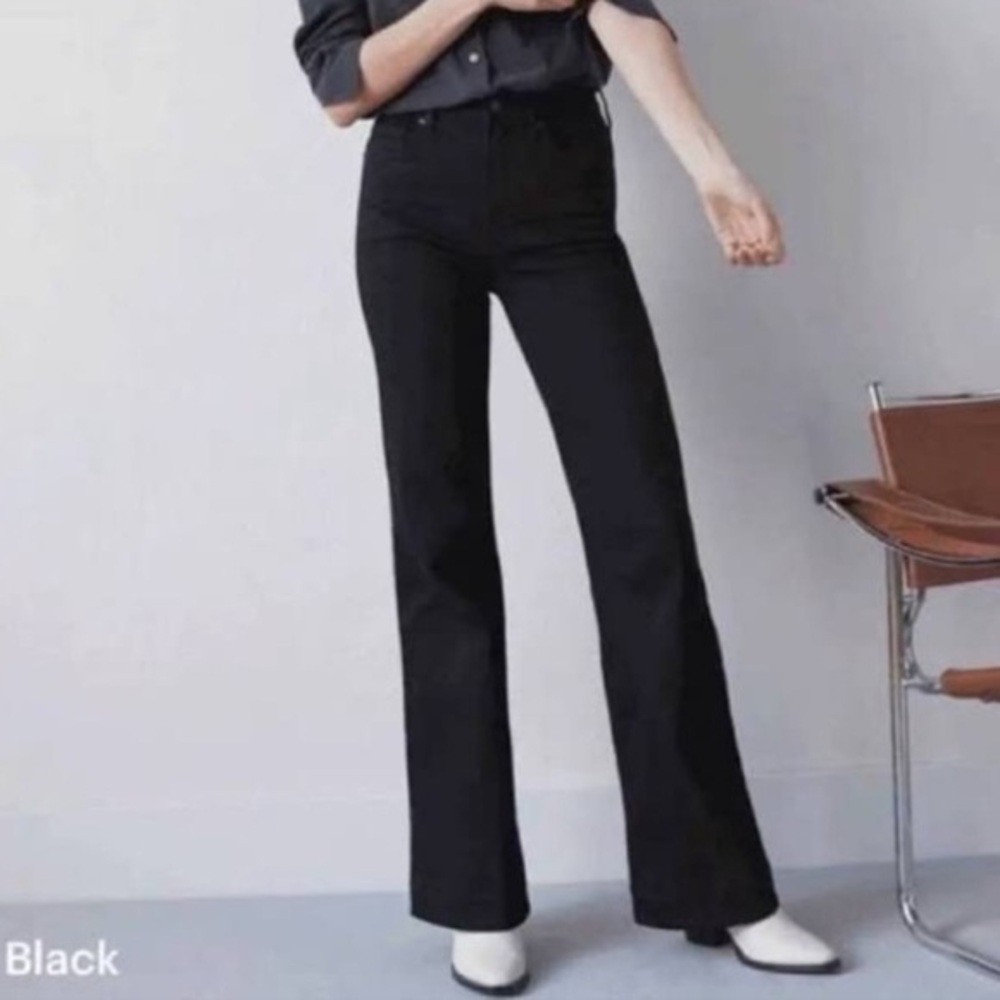 Everlane The High Rise Flare Jeans